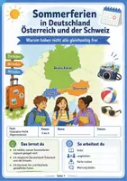 Vorschau - Spiele - Sommerferien in Deutschland Österreich und der Schweiz Warum nicht alle gleichzeitig frei haben Klasse 5 bis 8 - Deckblatt