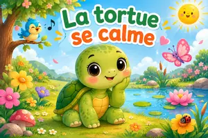 Aperçu - Cartes / Images - Kamishibai-La tortue se calme - Page de couverture