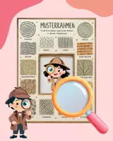 Vorschau - Aufgabenkarten - Musterrahmen als Zeichenhilfe zum Entdecken - Deckblatt