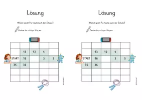 Vorschau - Arbeitsblätter - Mathe Labyrinth Grundrechenarten Wiederholung - Seite 3