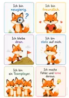 Vorschau - Bildkarten - Motivationskarten Fuchs - Seite 2
