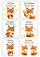 Vorschau - Bildkarten - Motivationskarten Fuchs - Seite 3