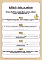 Vorschau - Unterrichtsreihen - Armut in Deutschland: absolute & relative Armut | Sozialstaat, Fallbeispiele & Erwartungshorizont - Seite 3