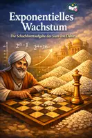 Vorschau - Arbeitsblätter - Exponentielles Wachstum – Schachbrettaufgabe des Sissa ibn Dahir inkl. Lösungen - Deckblatt