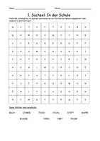 Vorschau - Stundenentwürfe - 12 Suchsel_für den Anfangsunterricht_mit Lösungen - Deckblatt