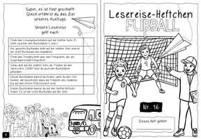 Vorschau - Arbeitsblätter - Lesereise-Heftchen Nr. 16 Fußball - Seite 3