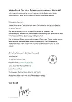 Vorschau - Arbeitsblätter - WM 2026 Fußball-Girlande: Gestalte deinen eigenen Fußball, Beantworte die Fragen und male den Ball - Seite 1