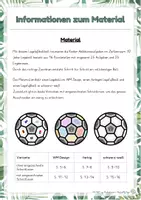Vorschau - Anderer Materialtyp - Legepuzzle Addition ZR 10 | Legefußball - Seite 1
