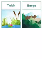 Vorschau - Spiele - Lebensräume Tiere – Zuordnungskarten Wald, Wiese, Teich & mehr | 30 Tiere | differenziert Kita bis Klasse 2 | DaZ - Seite 2