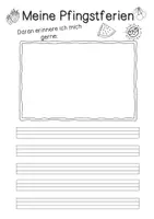 Vorschau - Arbeitsblätter - Pfingstferien / Portfolio / Grundschule / Kindergarten / Anfangsunterricht / Feriengeschichte - Seite 3