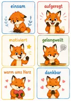 Vorschau - Bildkarten - Gefühlskarten Fuchs 1.-4.Klasse - Seite 3