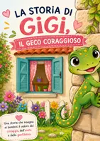 anteprima - Materiale di supporto/inclusione - La storia di Gigi, il geco coraggioso - Pagina di copertina