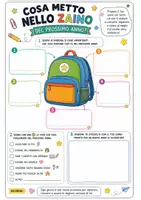 anteprima - Materiale di supporto/inclusione - Cosa metto nel mio zaino? - Pagina 1