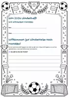 Vorschau - Arbeitsblätter - Leseheft WM - Marokko - Seite 1
