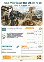 Vorschau - Interaktives Material - Urlaub früher und heute Reisen im Wandel Geschichte Geographie Klasse 7 bis 10 - Seite 1