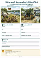 Vorschau - Interaktives Material - Sommer in der DDR und BRD Alltag Ferien und Reisen vergleichen Klasse 7 bis 10 - Seite 3