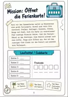 Vorschau - Arbeitsblätter - Escape Room Sommer - Seite 2