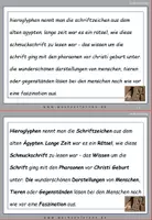 Vorschau - Fördermaterial/Inklusion - Hieroglyphen Spezial: Fehlerteufel Lesekarten Großschreibung - Seite 2