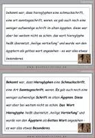 Vorschau - Fördermaterial/Inklusion - Hieroglyphen Spezial: Fehlerteufel Lesekarten Großschreibung - Seite 3