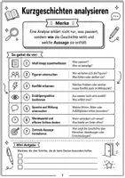 Vorschau - Arbeitsblätter - Kurzgeschichten Klasse 8/9 | wachsendes Materialpaket - Seite 3