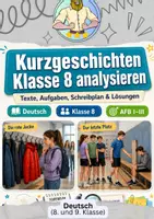 Vorschau - Arbeitsblätter - Kurzgeschichten Klasse 8/9 | wachsendes Materialpaket - Seite 2