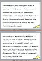Vorschau - Fördermaterial/Inklusion - Ägyptische Götter Spezial: Fehlerteufel Lesekarten Doppelkonsonanten - Seite 2