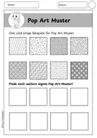 Vorschau - Mal- und Bastelvorlagen - Pop Art Kunst Doodle Meerestiere, Ausmalbilder - Seite 2