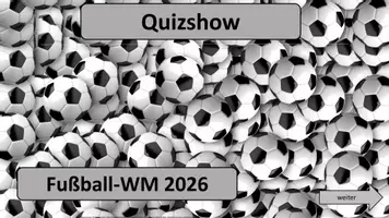 Vorschau - Interaktives Material - Quizshow: Fußball-WM 2026 - Deckblatt