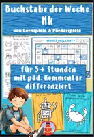 Vorschau - Stundenentwürfe - Komplette Buchstabeneinführung K für die 1. Klasse - vom Laut zum Buchstaben - Buchstabe der Woche - Deckblatt