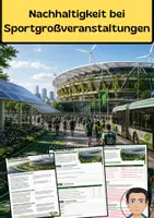 Vorschau - Arbeitsblätter - Nachhaltigkeit bei Sportgroßveranstaltungen - Deckblatt