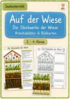 Vorschau - Arbeitsblätter - Stockwerke der Wiese - Arbeitsblätter - Deckblatt