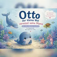 Vorschau - Bildkarten - Mama kommt wieder! 🐋💙
Die berührende Kamishibai-Geschichte von Otto dem kleinen Wal für die Eingewöhnung in Krippe & Kita - Deckblatt