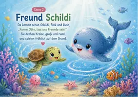 Vorschau - Bildkarten - Mama kommt wieder! 🐋💙
Die berührende Kamishibai-Geschichte von Otto dem kleinen Wal für die Eingewöhnung in Krippe & Kita - Seite 3