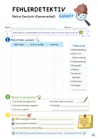 Vorschau - Arbeitsblätter - Fehlerdetektiv 5-7 / Fehleranalyse 8-10 - Deckblatt