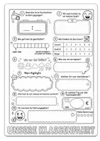 Vorschau - Arbeitsblätter - Klassenfahrt: Reflexion/ Rückblick - Seite 1
