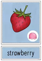 Vorschau - Arbeitsblätter - Ice Cream - Flash- und Wordcards + Suchsel - Seite 3