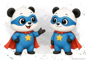 Vorschau - Anderer Materialtyp - Klassenregeln Pandaklasse Klassentier Panda - Seite 1
