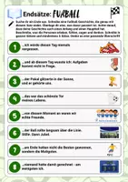 Vorschau - Arbeitsblätter - Kreatives Schreiben: Fußball (verschiedene Aufgabenarten) - Seite 3