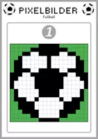 Vorschau - Arbeitsblätter - Pixelbilder: Fußball - Pixel-Art und Informatik | WM 2026 - Seite 2