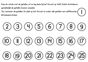 Voorbeeld - Rekenactiviteit voor kleuters (Thema verkeer) - Pagina 2