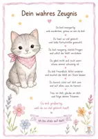 Vorschau - Anderer Materialtyp - Wahre Zeugnis Vorlage - 1. Klasse - Seite 3