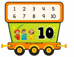Vista previa - Decoración del aula - TREN DE NÚMEROS - página 2