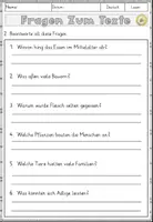 Vorschau - Arbeitsblätter - Leseverständnis Arbeitsblätter - Essen im Mittelalter Klasse 4-6 - Seite 3