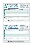Vorschau - Aufgabenkarten - Vocabulary Challenge | Vokabeltraining für den Englischunterricht (Mittelstufe & Oberstufe) - Seite 1