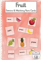 Vorschau - Spiele - Fruits – Englisch Domino und Matching Pairs Wortschatzspiel für die Grundschule - Deckblatt