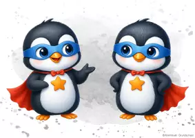 Vorschau - Anderer Materialtyp - Klassenregeln Pinguinklasse Klassentier Pinguin - Seite 1