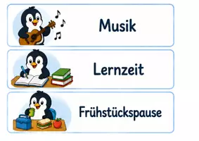 Vorschau - Präsentationen/Tafelbilder - Tagestransparenz Pinguin - Pinguinklasse - Seite 3