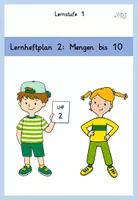 Vorschau - Unterrichtsreihen - Selbstlernheft: Mathe Lernstufe 1 Lernheft 2 (Mengen bis 10) - Deckblatt