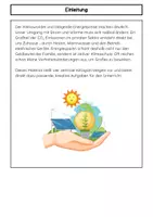 Vorschau - Arbeitsblätter - Energiesparen Zuhause: Energiespartipps 4 Strategien - Seite 1