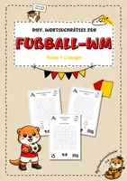 Vorschau - Arbeitsblätter - Fußball Wortsuchrätsel zur WM 2026 – Suchsel Deutsch Vertretung Klasse 1/2 - Deckblatt